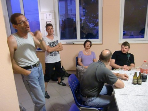 Membres lors d'une soirée formation