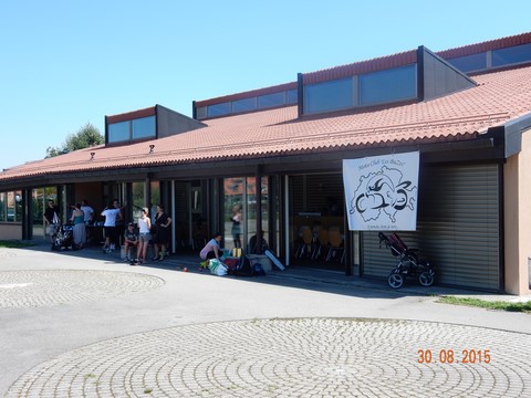 Bâtiment du lieu de la journée familles