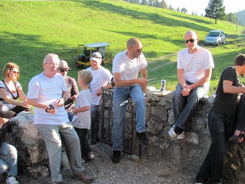 Membres lors de la journée familles